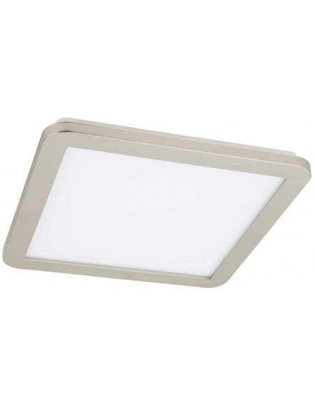 CANDELLUX NEXIT LAMPA SUFITOWA PLAFON 30X30 18W LED IP44 SATYNA+BIAŁY 3000K 10-66831
