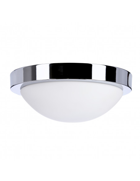 CANDELLUX RODA LAMPA SUFITOWA PLAFON 265 1X60W E27 CHROM IP44 11-96916