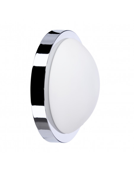 CANDELLUX RODA LAMPA SUFITOWA PLAFON 265 1X60W E27 CHROM IP44 11-96916