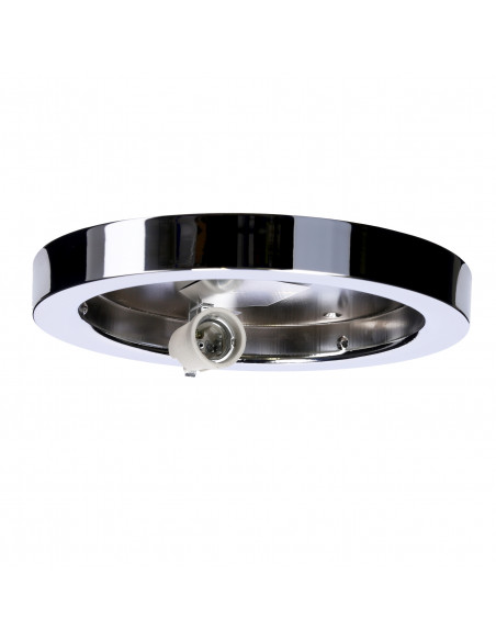 CANDELLUX RODA LAMPA SUFITOWA PLAFON 265 1X60W E27 CHROM IP44 11-96916
