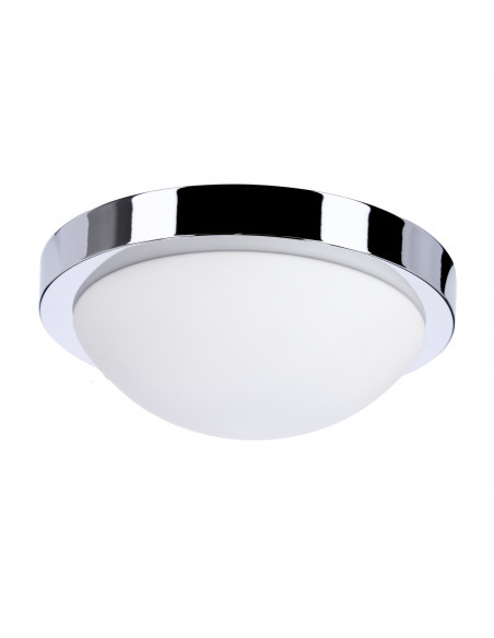 CANDELLUX RODA LAMPA SUFITOWA PLAFON 265 1X60W E27 CHROM IP44 11-96916