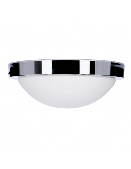 CANDELLUX RODA LAMPA SUFITOWA PLAFON 265 1X60W E27 CHROM IP44 11-96916