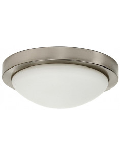 CANDELLUX RODA LAMPA SUFITOWA PLAFON 325 E27 2X60W SAT NIKIEL 13-74037