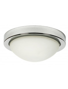CANDELLUX RODA LAMPA SUFITOWA PLAFON 325 2X60W E27 CHROM IP44 13-96923