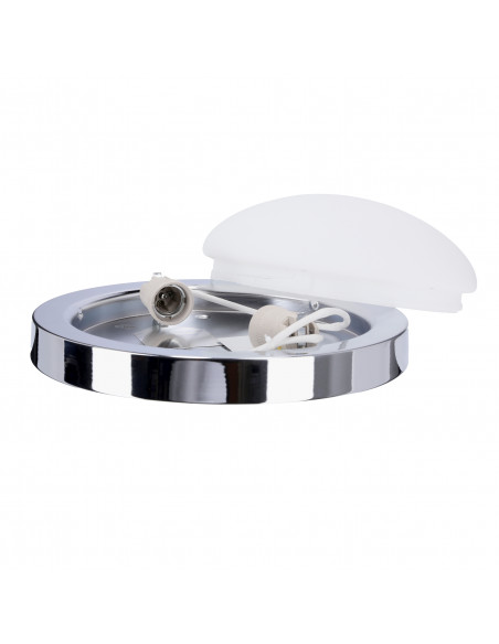 CANDELLUX RODA LAMPA SUFITOWA PLAFON 325 2X60W E27 CHROM IP44 13-96923