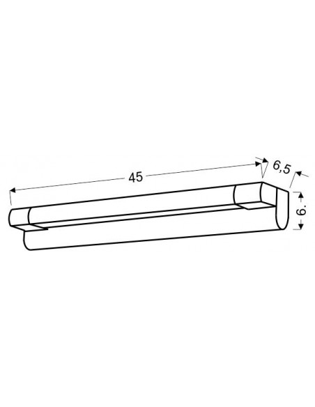 CANDELLUX MIA 1 LAMPA KINKIET 5W LED CHROM 20-32577