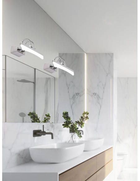 CANDELLUX GLORY LAMPA KINKIET 7W LED CHROM 20-32621