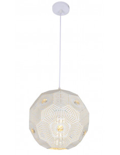 CANDELLUX EUPHORIA LAMPA WISZĄCA 30 1X40W E27 BIAŁY 31-69689
