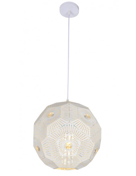 CANDELLUX EUPHORIA LAMPA WISZĄCA 30 1X40W E27 BIAŁY 31-69689