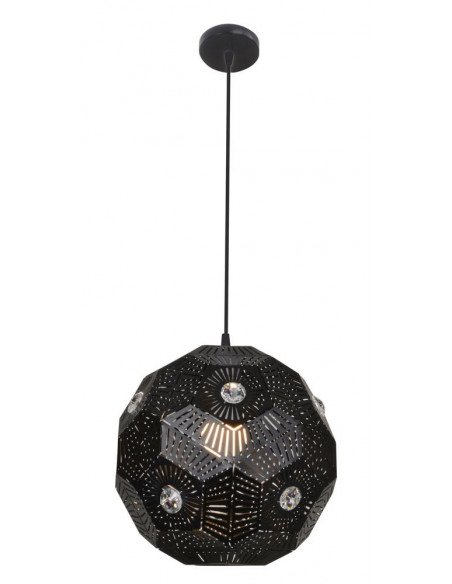 CANDELLUX EUPHORIA LAMPA WISZĄCA 30 1X40W E27 CZARNY 31-69764