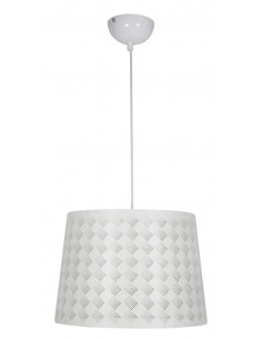 CANDELLUX ORLANDO LAMPA WISZĄCA 35 KRATKA 1X60W E27 BIAŁY 31-49117