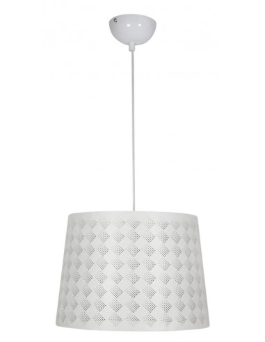 CANDELLUX ORLANDO LAMPA WISZĄCA 35 KRATKA 1X60W E27 BIAŁY 31-49117