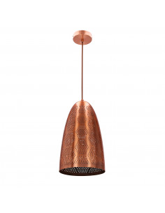 CANDELLUX SFINKS LAMPA WISZĄCA 20/33 STOŻEK 1X60W E27 AŻUROWY MIEDZIANY 31-43313
