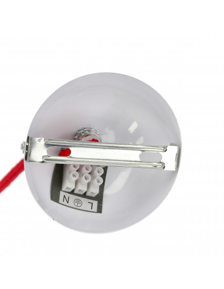 CANDELLUX ROBINSON LAMPA WISZĄCA 26 1X60W E27 BIAŁY / WNĘTRZE ŻÓŁTE 31-37695