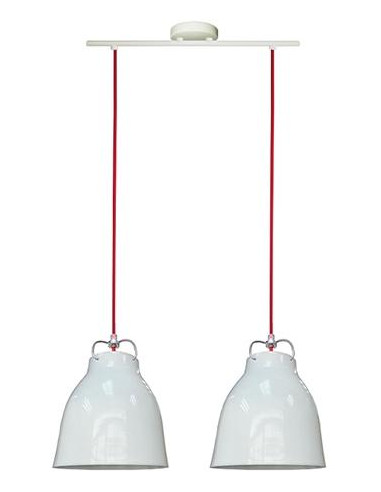 CANDELLUX PENSILVANIA 20 2X60W E27 BIAŁY 32-35813