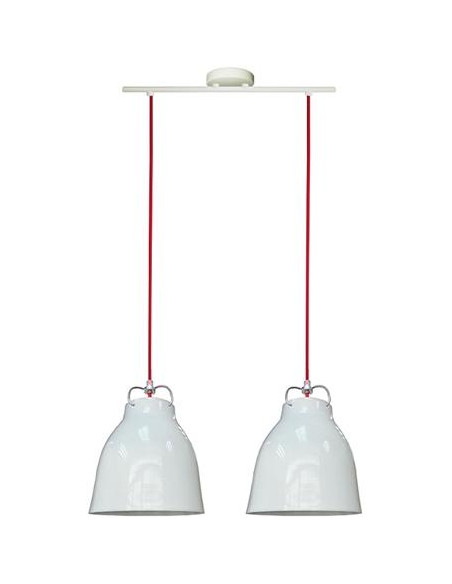 CANDELLUX PENSILVANIA 20 2X60W E27 BIAŁY 32-35813