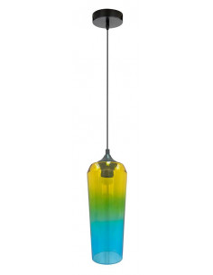 CANDELLUX EOL LAMPA WISZĄCA 11/29 1X60W E27 ŻÓŁTO ZIELONY 31-51844