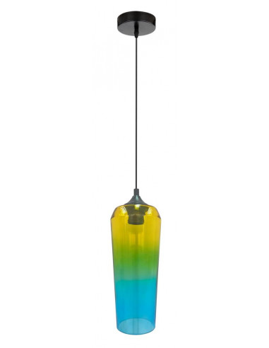 CANDELLUX EOL LAMPA WISZĄCA 11/29 1X60W E27 ŻÓŁTO ZIELONY 31-51844