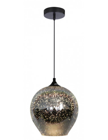 CANDELLUX GALACTIC 2 LAMPA WISZĄCA 23 1X60W E27 3D 31-51295