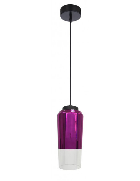 CANDELLUX TUBE LAMPA WISZĄCA 13 1X60W E27 FIOLETOWY 31-51288