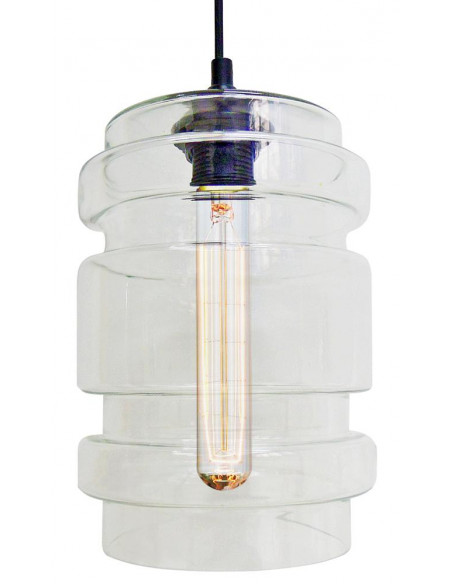 CANDELLUX DECORADO LAMPA WISZĄCA 18 1X60W E27 KLOSZ BEZBARWNY + ŻARÓWKA 31-36674