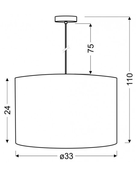 CANDELLUX ARABESCA LAMPA WISZĄCA 33X33X24 1X60W E27 BRĄZ (ABAŻUR 77-19274 Z ZAWIESIEM 85-10608) 31-19519