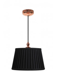 CANDELLUX AMORE LAMPA WISZĄCA 1X60W E27 STOŻEK CZARNY 31-39378
