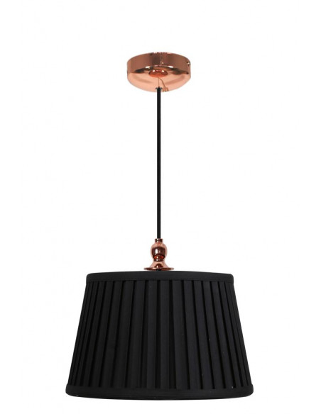 CANDELLUX AMORE LAMPA WISZĄCA 1X60W E27 STOŻEK CZARNY 31-39378