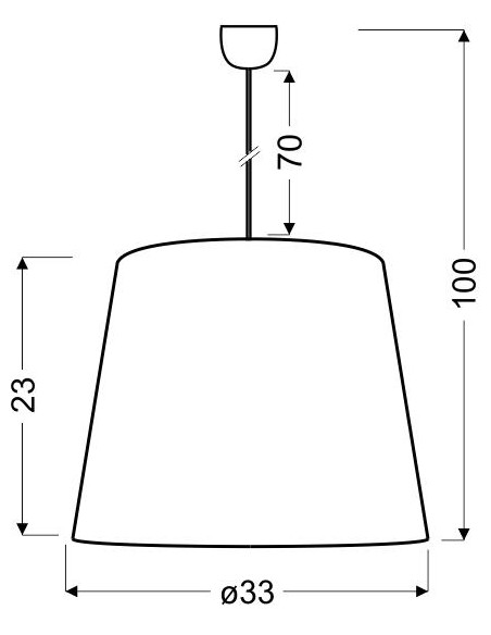 CANDELLUX WINTER LAMPA WISZĄCA 30 1X60W E27 31-29867