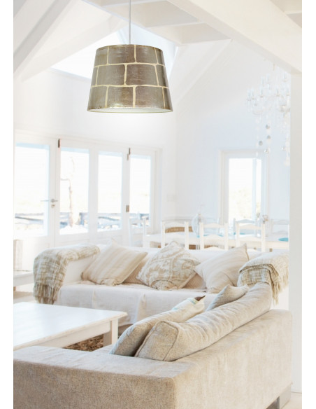 CANDELLUX AMERICANO 2 LAMPA WISZĄCA 35 1X60W E27 (ABAŻUR 77-32294 Z ZAWIESIEM 85-10523) 31-32331