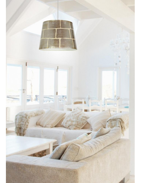 CANDELLUX AMERICANO 2 LAMPA WISZĄCA 35 1X60W E27 (ABAŻUR 77-32294 Z ZAWIESIEM 85-10523) 31-32331