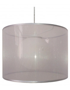 CANDELLUX CHICAGO LAMPA WISZĄCA 37 1X60W E27 SREBRNY 31-24916