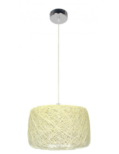 CANDELLUX PANDA LAMPA WISZĄCA 35 1X60W E27 KREMOWY 31-51141