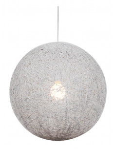 CANDELLUX CARUBA LAMPA WISZĄCA 1X60W E27 BIAŁY 30 31-26944