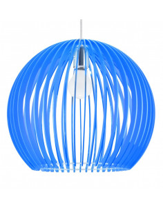 CANDELLUX HAGA LAMPA WISZĄCA 1X60W E27 36X36X110 NIEBIESKI 31-50345