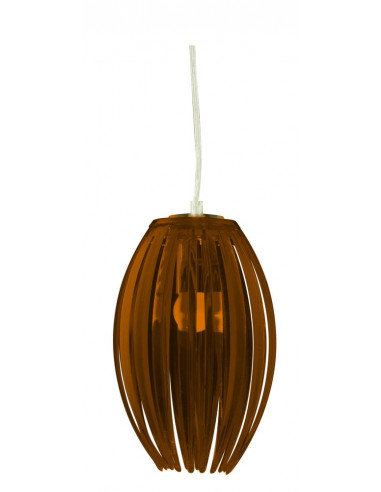 CANDELLUX ABUKO LAMPA WISZĄCA 1X60W E27 BRĄZOWY MAŁY 31-55043