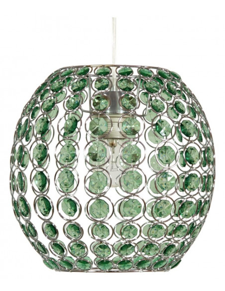 CANDELLUX RICA LAMPA WISZĄCA 28 1X40W E27 ZIELONY + LINKA 85-10523 31-02556