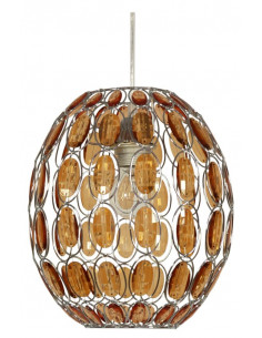 CANDELLUX SELMA LAMPA WISZĄCA 25 1X40W E27 POMARAŃCZOWY + LINKA 85-10523 31-02860