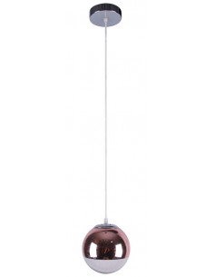CANDELLUX GAZE LAMPA WISZĄCA 20 1X60W E27 RÓŻOWO ZŁOTY 31-43085