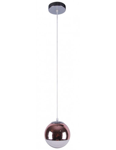 CANDELLUX GAZE LAMPA WISZĄCA 20 1X60W E27 RÓŻOWO ZŁOTY 31-43085