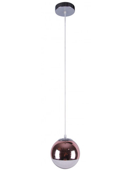 CANDELLUX GAZE LAMPA WISZĄCA 20 1X60W E27 RÓŻOWO ZŁOTY 31-43085