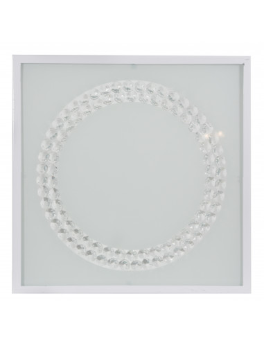 CANDELLUX LUX LAMPA SUFITOWA PLAFON 29X29 16W LED 4000K SATYNA DUŻY RING 10-64479