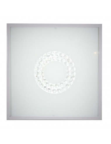 CANDELLUX LUX LAMPA SUFITOWA PLAFON 29X29 16W LED 4000K SATYNA MAŁY RING 10-64509