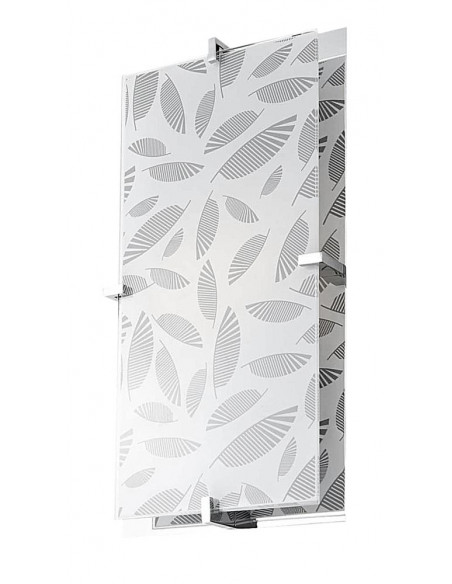CANDELLUX FIKUS LAMPA SUFITOWA PLAFON 40X20 2X60W E27 CHROM 10-12838