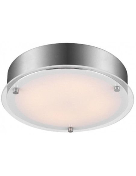 CANDELLUX RONDA LAMPA SUFITOWA PLAFON 33 1X18W LED SATYNA 13-30245