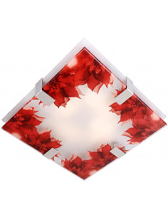 CANDELLUX RAPSODY LAMPA SUFITOWA PLAFON 31X31 2X60W E27 KWADRAT 10-30306