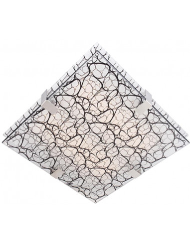 CANDELLUX FIERA LAMPA SUFITOWA PLAFON 40X40 3X50W E27 KWADRAT 10-30382