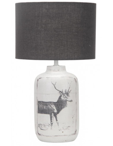 CANDELLUX WALIA 2 LAMPA GABINETOWA 42CM 1X60W E27 SREBRNA 41-39194