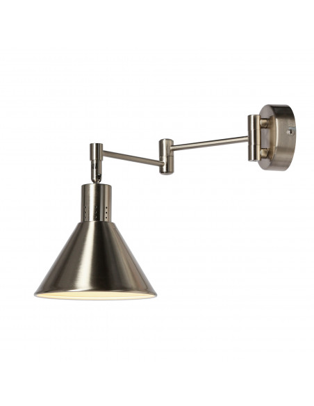 CANDELLUX COPENHAGEN LAMPA KINKIET 1X40W E14 SATYNA 21-41753