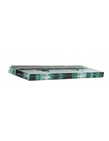 CANDELLUX GLASSO KINKIET 2X40W G9 NIKIEL MAT PROMOCJA 92-03686